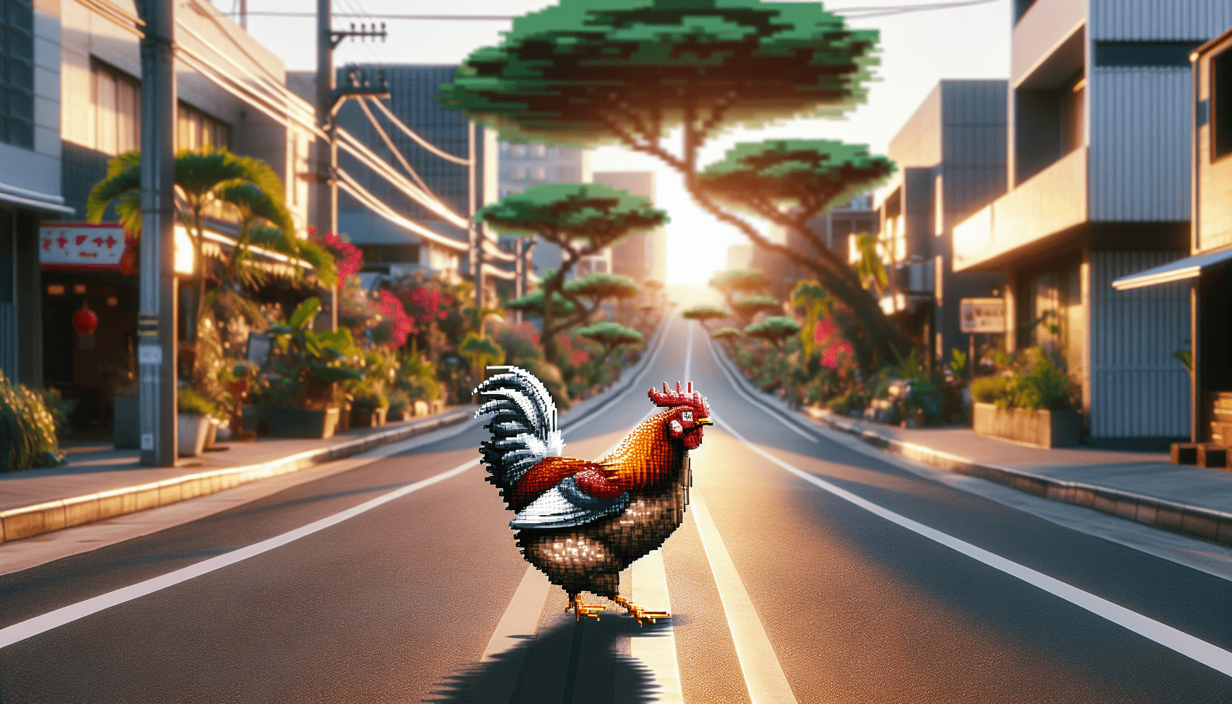 Chicken using ability